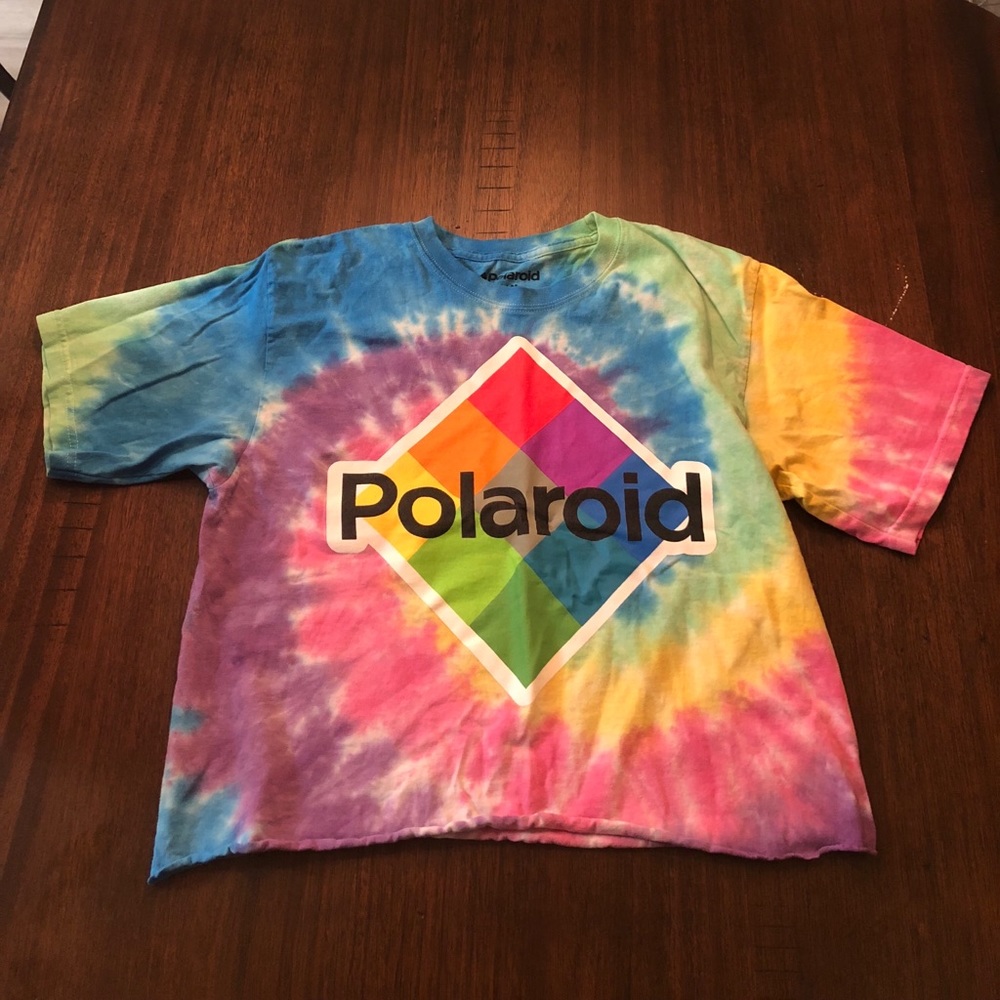 Polaroid Crop Top